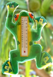 Light Green Frog Thermometer