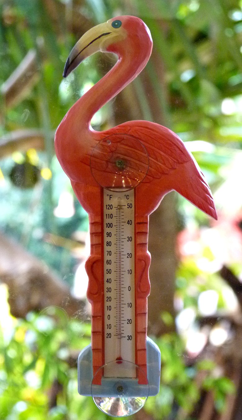Flamingo Thermometer