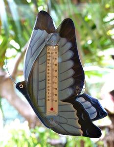 Blue Butterfly Thermometer