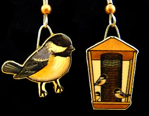 Chickadee Jabebo Earrings