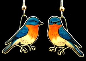 Bluebird Jabebo Earrings