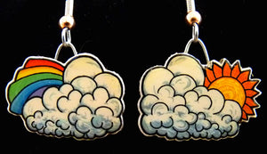Clouds Jabebo Earrings
