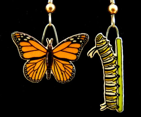 Monarch Jabebo Earrings