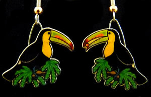 Keel-billed Toucan Jabebo Earrings
