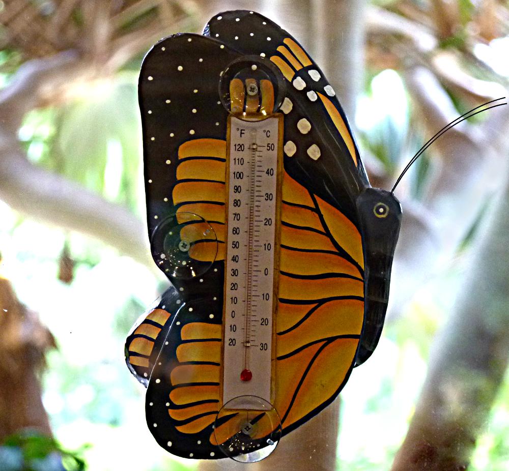 Monarch Butterfly Thermometer