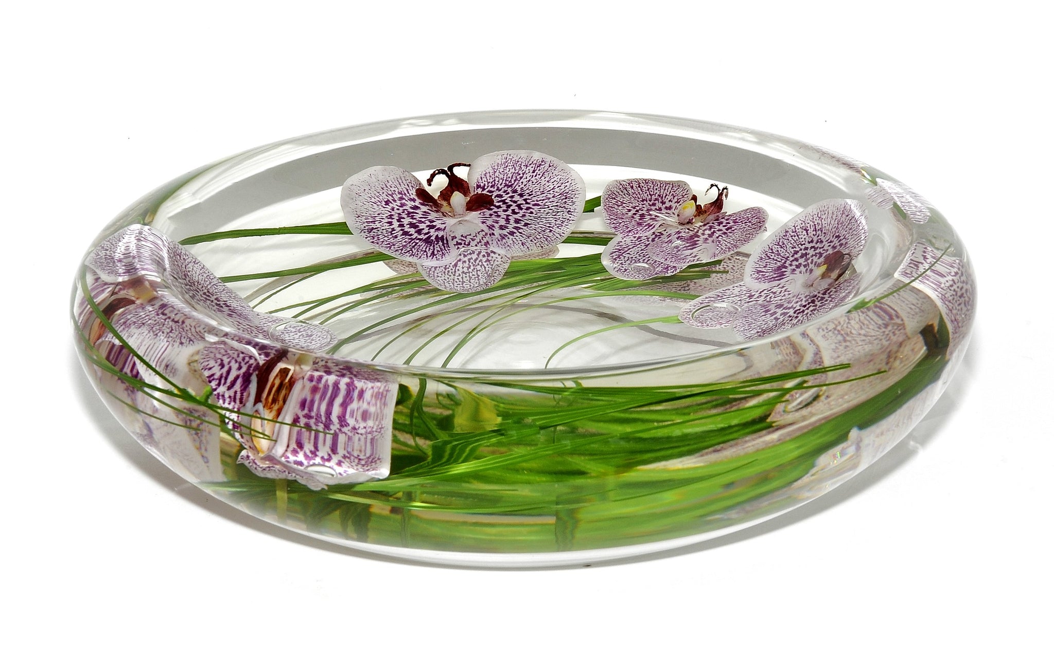 Spotted Purple Orchid Bowl (Large)