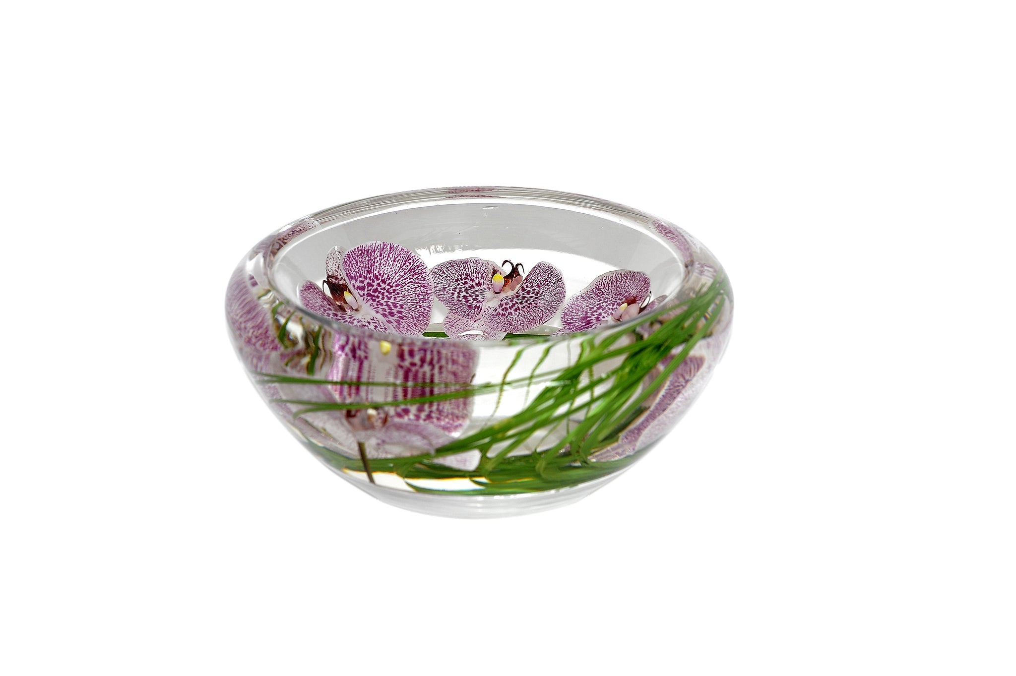 Spotted Purple Orchid Bowl (Medium)