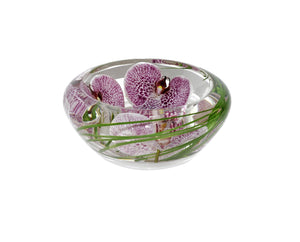 Spotted Purple Orchid Bowl (Small)
