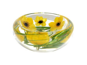 Yellow Poppies Bowl (Medium)