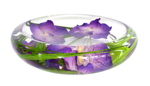 Purple Vanda Bowl (Large)