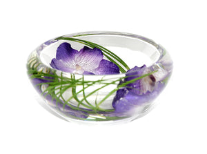Purple Vanda Bowl (Medium)