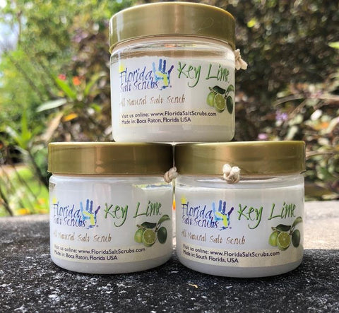 Key Lime Salt Scrub (Small)