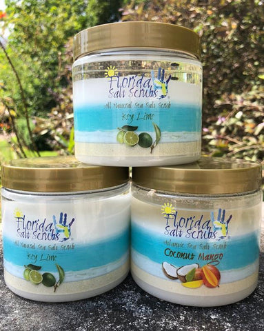 Key Lime Salt Scrub (Large)