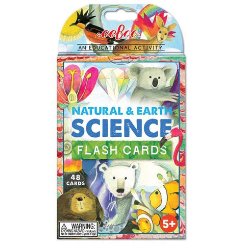 Natural and Earth Science Flash Cards